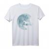Deutsch Drahthaar Vollmond Hunde Jagd Jäger Geschenk T-Shirt – Lustiges Outfit für Hunde- und Jagdfans, perfekt für Geburtstag, Weihnachten & Feiertage