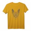Mystische Katze mit drittem Auge | Hexenmaskottchen T-Shirt für Esoterik, Gothic & Spirituelle Mode