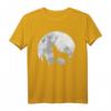 Wolf Shirt mit Vollmond und heulendem Wolf – Mystisch romantisches Geschenk für Wolf Liebhaber & Mystik Fans