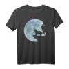 Neufundländer Vollmond T-Shirt – Mystisches Hunde Liebe Design für Hundebesitzer, Fans & Geschenkideen zu Weihnachten, Geburtstag, Vatertag & Muttertag