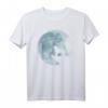 Neufundländer Vollmond T-Shirt – Mystisches Hunde Liebe Design für Hundebesitzer, Fans & Geschenkideen zu Weihnachten, Geburtstag, Vatertag & Muttertag