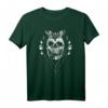 Totenkopf Okkult Geometrie Motte Mondphase T-Shirt – Mystische Gothic Mode für Witchcraft & Astrologie Fans