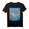 Reh Design T-Shirt - Klassisch geschnittenes Tiermotiv T-Shirt mit doppelt genähtem Saum