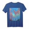 Reh Design T-Shirt - Klassisch geschnittenes Tiermotiv T-Shirt mit doppelt genähtem Saum