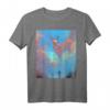 Reh Design T-Shirt - Klassisch geschnittenes Tiermotiv T-Shirt mit doppelt genähtem Saum
