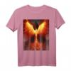 Phönix T-Shirt - Klassisch geschnitten mit doppelt genähtem Saum für stilvolle Mythologie-Fans