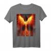Phönix T-Shirt - Klassisch geschnitten mit doppelt genähtem Saum für stilvolle Mythologie-Fans