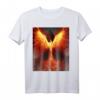 Phönix T-Shirt - Klassisch geschnitten mit doppelt genähtem Saum für stilvolle Mythologie-Fans