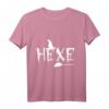 Hexen Hexe Damen Mädchen Frauen T-Shirt mit Schriftzug – Perfektes Geschenk für Magie- und Gothic-Fans, Halloween, Karneval & Alltag