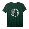 Katzenmotiv Fun Retro Streifen Vintage Mond T-Shirt - Süßes Katzenmotiv für Natur, Mystik, Halloween & Geschenkideen