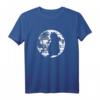Katzenmotiv Fun Retro Streifen Vintage Mond T-Shirt - Süßes Katzenmotiv für Natur, Mystik, Halloween & Geschenkideen