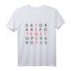 SATOR Zitat T-Shirt - Mystisches Latein-Kryptogramm für Filmliebhaber, Nolan-Fans & Geschenkideen für Geburtstag & Weihnachten