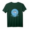 Delphin Vintage Sunset Meer Welle Surfer Tierlover T-Shirt – Perfekt für Tier- und Meerliebhaber, Surfer & Tierschützer, ideal als Geschenk zum Vatertag, Muttertag & Geburtstag