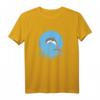 Delphin Vintage Sunset Meer Welle Surfer Tierlover T-Shirt – Perfekt für Tier- und Meerliebhaber, Surfer & Tierschützer, ideal als Geschenk zum Vatertag, Muttertag & Geburtstag