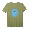 Delphin Vintage Sunset Meer Welle Surfer Tierlover T-Shirt – Perfekt für Tier- und Meerliebhaber, Surfer & Tierschützer, ideal als Geschenk zum Vatertag, Muttertag & Geburtstag