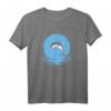 Delphin Vintage Sunset Meer Welle Surfer Tierlover T-Shirt – Perfekt für Tier- und Meerliebhaber, Surfer & Tierschützer, ideal als Geschenk zum Vatertag, Muttertag & Geburtstag