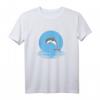 Delphin Vintage Sunset Meer Welle Surfer Tierlover T-Shirt – Perfekt für Tier- und Meerliebhaber, Surfer & Tierschützer, ideal als Geschenk zum Vatertag, Muttertag & Geburtstag