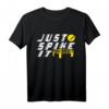 Just Spike It Netzball Lustiges Spruch T-Shirt - Perfektes Sportoutfit für Roundnet Fans und Netzball Liebhaber