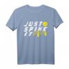 Just Spike It Netzball Lustiges Spruch T-Shirt - Perfektes Sportoutfit für Roundnet Fans und Netzball Liebhaber
