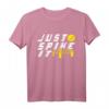 Just Spike It Netzball Lustiges Spruch T-Shirt - Perfektes Sportoutfit für Roundnet Fans und Netzball Liebhaber