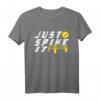 Just Spike It Netzball Lustiges Spruch T-Shirt - Perfektes Sportoutfit für Roundnet Fans und Netzball Liebhaber