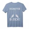 Volleyball Monster Block Hände Netz Ball T-Shirt - Sportliches, langlebiges Volleyball Shirt für Fans und Spieler