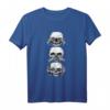 Nichts Sehen Nichts Hören Nichts Sagen Totenkopf Gothic T-Shirt – Mystische Gothic Kleidung für Fans von Tod, Vergänglichkeit & Okkultismus
