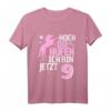 Kinder Hoch die Hufen 9 Jahre - Pferde Reiten Mädchen T-Shirt zum Geburtstag, perfekte Überraschung für kleine Pferdefans
