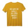 Lustiges Lüüd snackt doch Plattdeutsch T-Shirt – Witziges Norddeutschland Geschenk für Freunde, Familie & Ostfriesen