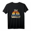 Old Schmetterhand Retro Tennis T-Shirt - Lustiges Design für Tennisspieler, perfekte Geschenkidee für Geburtstag, Weihnachten & Ostern
