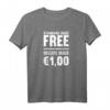 Standard Hugs Free Deluxe Hugs T-Shirt - Lustiges Geschenk für Huggers, Unternehmer und Freunde
