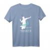 Lustiges Badminton Sprüche Outfit für Badmintonspieler, Trainer & Fans - Witziges T-Shirt mit Spruch 'Badminton ist meine Therapie' als Geschenk