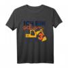 Kinder Geburtstagskind 3. Geburtstag Bagger Baufahrzeug Baustelle T-Shirt – Perfektes Geschenk für Bagger-Fans und Baustellen-Liebhaber