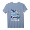 Ich bin 2 Polizei Tatü Tata Polizeiauto Kinder T-Shirt - Lustiges Geburtstagsshirt für Zweijährige Jungen und Mädchen, Polizei & Polizeiauto Design