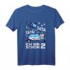 Ich bin 2 Polizei Tatü Tata Polizeiauto Kinder T-Shirt - Lustiges Geburtstagsshirt für Zweijährige Jungen und Mädchen, Polizei & Polizeiauto Design