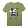 Dabbing Rottweiler Finnland Eishockey-Fans Trikot – Lustiges Sport T-Shirt für finnische Eishockey-Liebhaber und Fans