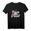 Team Braut JGA Outfit für Frauen - Bunte Blumen, Fröhliche Brautjungfern-Shirts für Junggesellinnenabschied & Polterabend