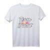 Team Braut JGA Outfit für Frauen - Bunte Blumen, Fröhliche Brautjungfern-Shirts für Junggesellinnenabschied & Polterabend