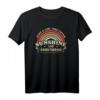 Girl Loves Sunshine und Orientierungslauf T-Shirt – Retro Vintage Style für Frauen, das Outdoor-Abenteuer und Sunshine liebt
