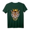 Oldschool Hip Hop Origami Tiger König Dschungel Rap Tanz T-Shirt – Retro Streetwear für Fans der 80er und 90er Jahre, perfekt als Geschenk für Hip Hop Liebhaber