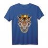 Oldschool Hip Hop Origami Tiger König Dschungel Rap Tanz T-Shirt – Retro Streetwear für Fans der 80er und 90er Jahre, perfekt als Geschenk für Hip Hop Liebhaber