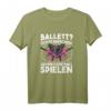 Damen Ballett Echte Mädchen Gehen Paintball Spielen T-Shirt – Lustiges Geschenk für Paintballspielerinnen, Geburtstags- & Weihnachtsgeschenk für Frauen