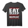 Eat Sleep Magfed Repeat T-Shirt – Lustiges Airsoft & Taktik-Spiel T-Shirt für Fans von Magfed-Equipment