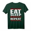 Eat Sleep Magfed Repeat T-Shirt – Lustiges Airsoft & Taktik-Spiel T-Shirt für Fans von Magfed-Equipment