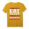 Eat Sleep Magfed Repeat T-Shirt – Lustiges Airsoft & Taktik-Spiel T-Shirt für Fans von Magfed-Equipment