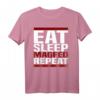 Eat Sleep Magfed Repeat T-Shirt – Lustiges Airsoft & Taktik-Spiel T-Shirt für Fans von Magfed-Equipment