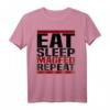 Eat Sleep Magfed Repeat T-Shirt – Klassisches Airsoft T-Shirt für Magfed Fans, taktische Action & Geschenkidee