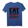 Eat Sleep Magfed Repeat T-Shirt – Klassisches Airsoft T-Shirt für Magfed Fans, taktische Action & Geschenkidee