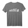 Funny Human Paintball Player Evolution Target Shooter T-Shirt – Lustiges Geschenk für Schützen, Jäger & Sportsfans zu Weihnachten, Geburtstag & mehr