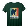 Paintball Spieler Retro Geschenk T-Shirt - Perfekt für Geburtstage, Weihnachten und Paintballliebhaber